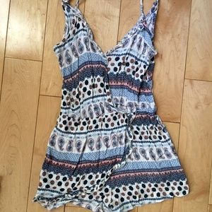Patterned Romper